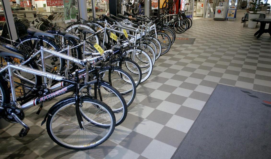
Intresset för att cykla har ökat under pandemin, men bristen på cyklar är stor i butikerna. Arkivbild. Foto: Mats Andersson/TT                                            