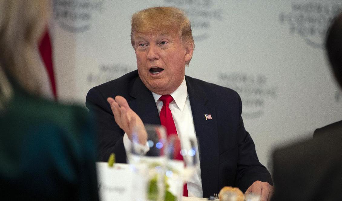 USA:s förre president Donald Trump planerar att fortsätta med politiken. Foto: Evan Vucci/AP/TT