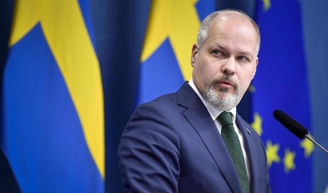 Justitie- och migrationsminister Morgan Johansson (S) vill införa ett nytt brott – utlandsspioneri. Arkivbild.  Foto: Jessica Gow/TT