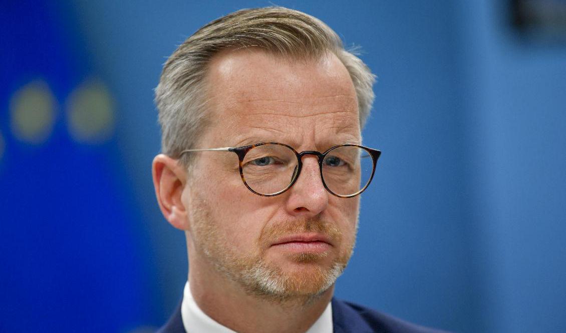 Inrikesminister Mikael Damberg (S) KU-anmäls av Moderaterna. Arkivbild. Foto: Anders Wiklund/TT