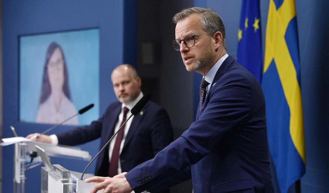 Inrikesminister Mikael Damberg (S) och justitieminister Morgan Johansson (S). Arkivbild. Foto: Henrik Montgomery /TT