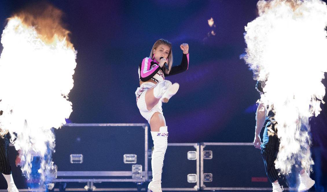 Zena tävlade för Belarus i Eurovision Song Contest 2019. Arkivbild. Foto: Henrik Montgomery/TT