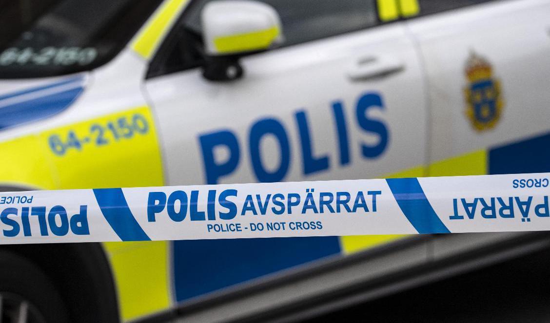 Tre män skadades, varav en allvarligt, i samband med ett misstänkt knivdåd i Eskilstuna på lördagskvällen. Arkivbild. Foto: Johan Nilsson/TT