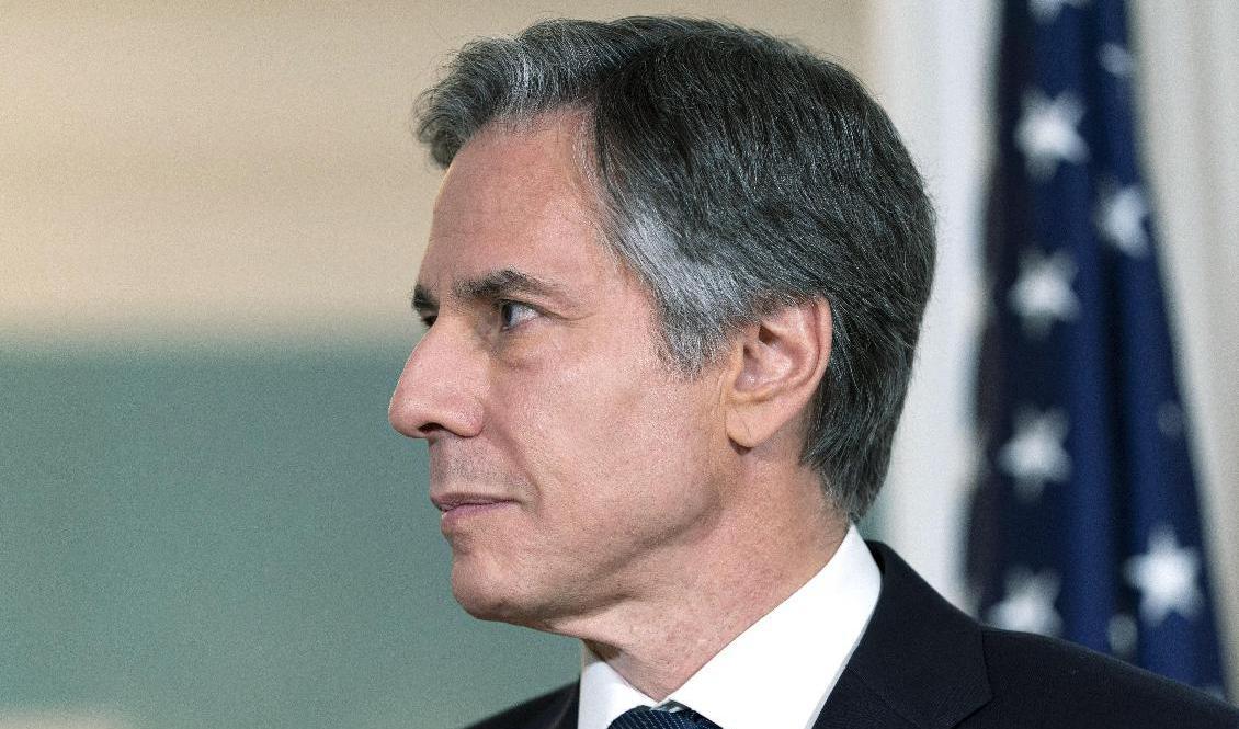 USA:s utrikesminister Antony Blinken. Foto: Jacquelyn Martin/AP/TT