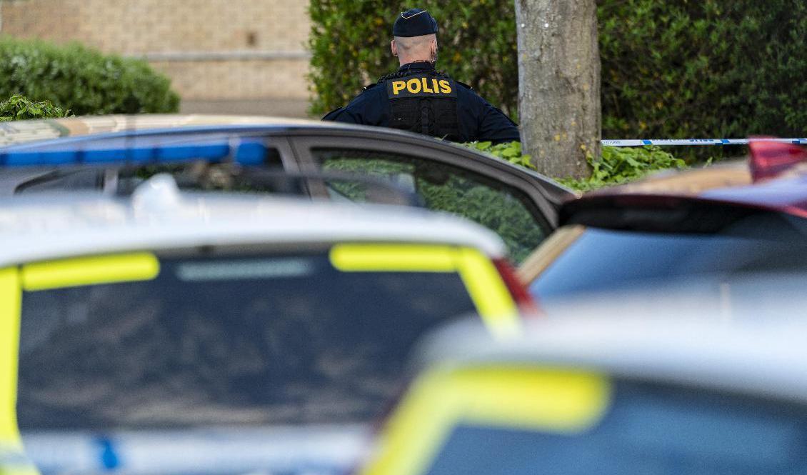 Polisen fick in larm om skottlossning runt klockan halv sju på fredagskvällen. Arkivbild. Foto: Johan Nilsson/TT