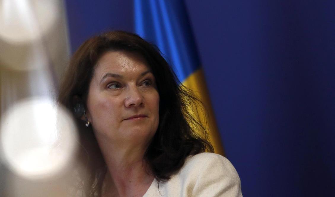 Sveriges utrikesminister Ann Linde. Arkivbild. Foto: Darko Vojinovic/AP/TT