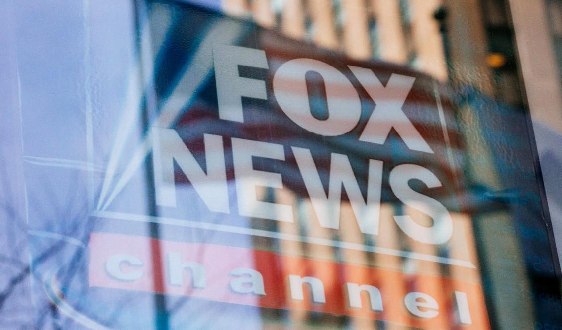 
Fox News logotyp i New York. Kevin Hagen/Getty Images                                            