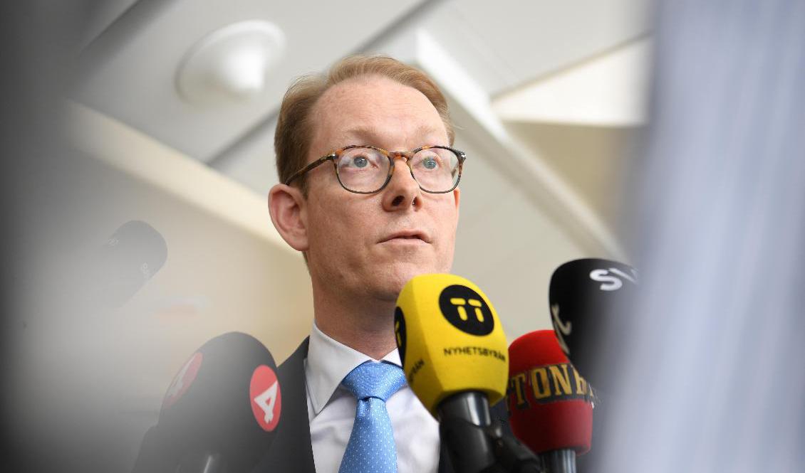 Moderaternas gruppledare i riksdagen Tobias Billström. Arkivbild. Foto: Fredrik Sandberg/TT