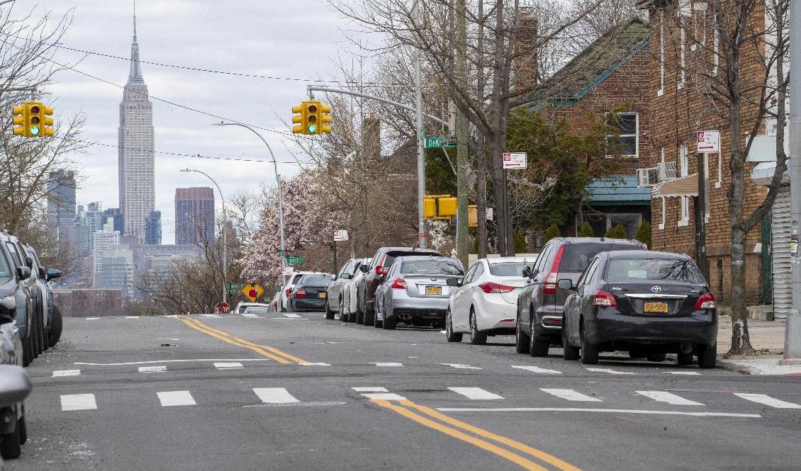 USA anklagar fyra iranier för att ha planerat att kidnappa en amerikansk-iransk journalist. Privatdetektiver ska ha spanat på henne i Brooklyn i New York, där hon är bosatt. Arkivbild. Foto: Mary Altaffer/AP/TT