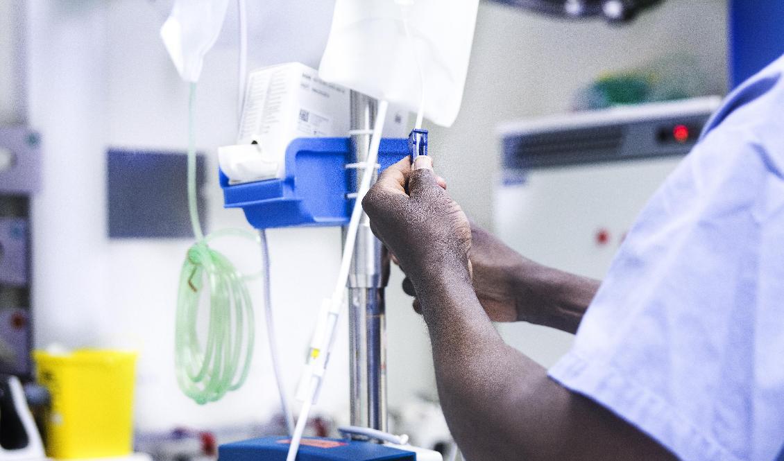 Många äldre som söker sjukvård är trötta och har symtom på uttorkning. Arkivbild. Foto: Isabell Höjman/TT