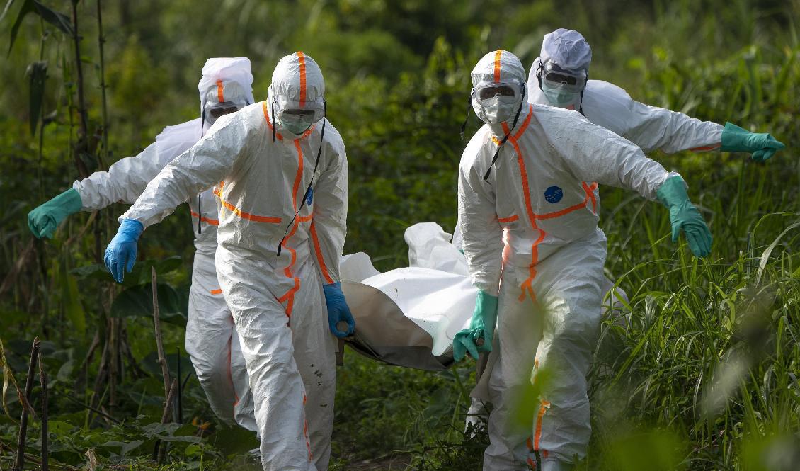 Ebolaepidemi har tidigare drabbat bland annat Kongo-Kinshasa. Arkivbild. Foto: Jerome Delay/AP/TT