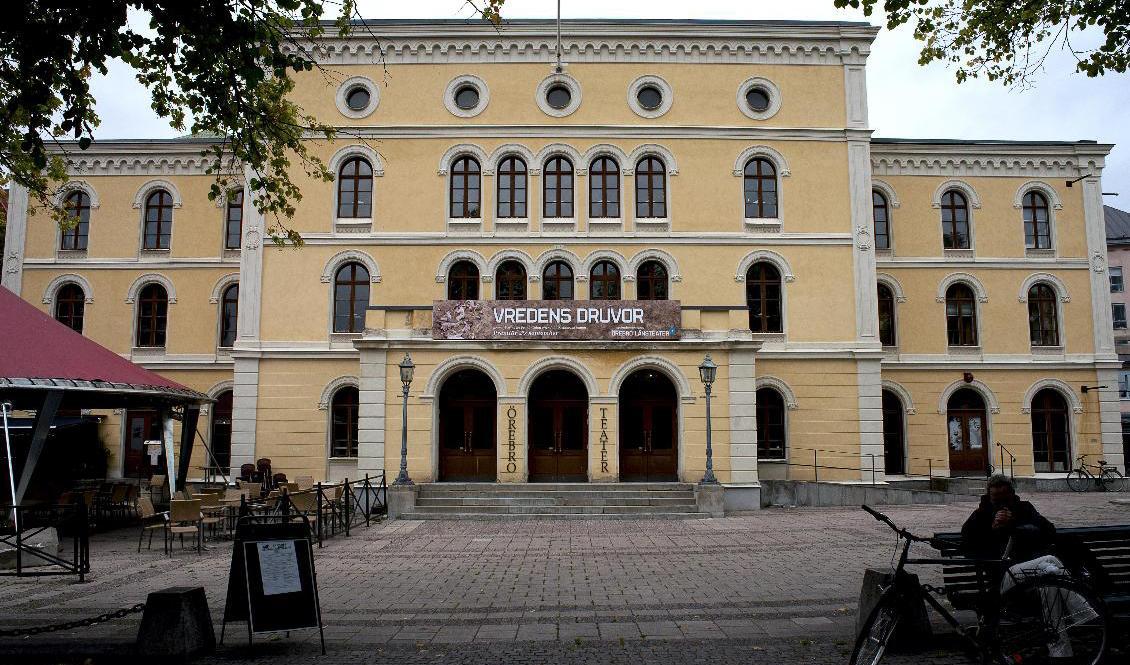 Foto Länsteatern i Örebro. I höstbudgeten viker regeringen 100 miljoner kronor till regional kultur. Arkivbild. Dan Hansson/SvD/TT
