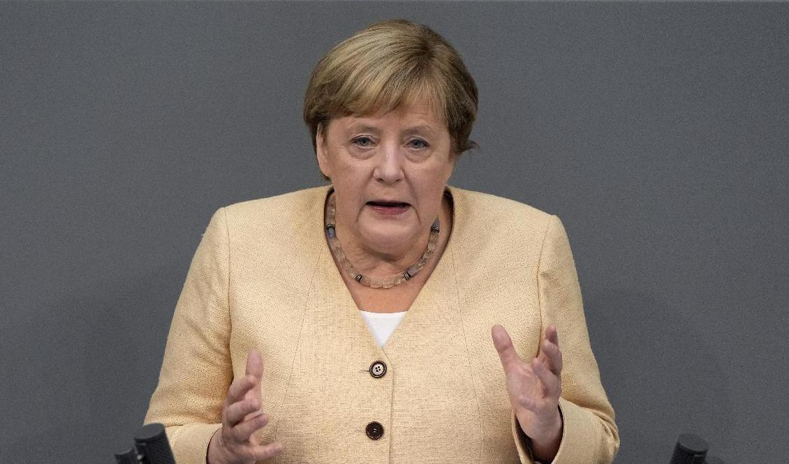 Tysklands förbundskansler Angela Merkel. Arkivbild. Foto: Markus Schreiber/AP/TT