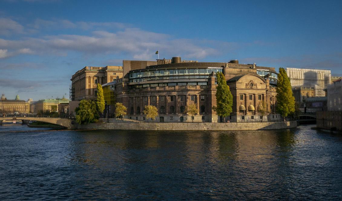 Riksdagen är svenska folkets demokratiska representation. Foto: Bilbo Lantto