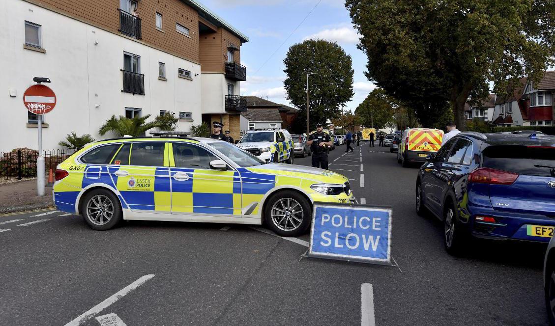 En man har gripits efter knivattacken, enligt polisen. Foto: Nick Ansell/AP/TT
