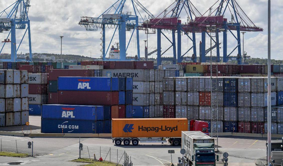 Göteborgs hamn. Foto: Björn Larsson Rosvall/TT