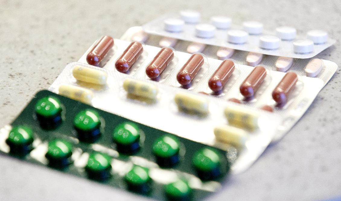 Överbliven medicin ska lämnas till apoteket. Arkivbild. Foto: Gorm Kallestad/NTB/TT