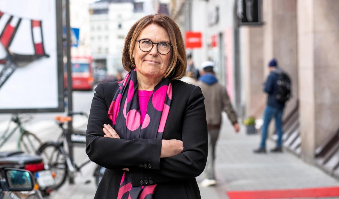 
Karin Johansson, vd på Svensk handel. Foto: Svensk handel                                            