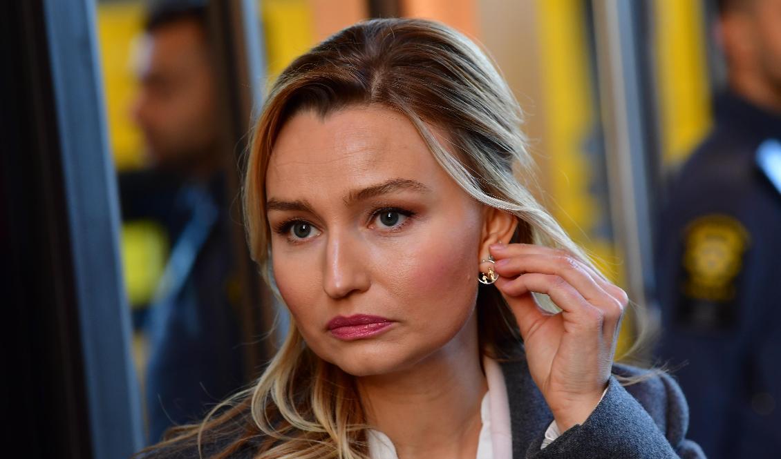 Ebba Busch, partiledare för Kristdemokraterna. Arkivbild. Foto: Jonas Ekströmer/TT