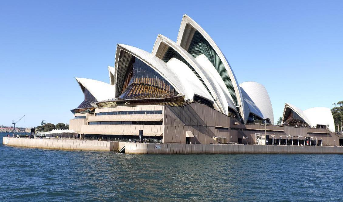 Operahuset i Sydney, Australien – snart kan utlänningar åter besöka landmärket. Foto: Marianne Løvland/NTB/TT