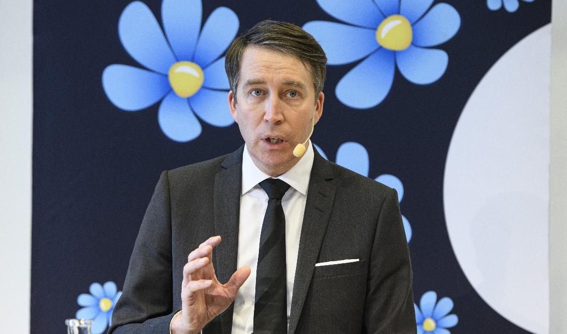 Sverigedemokraternas utbildningspolitiska talesperson Richard Jomshof vill förbjuda muslimska friskolor. Foto: Tommy Pedersen/TT