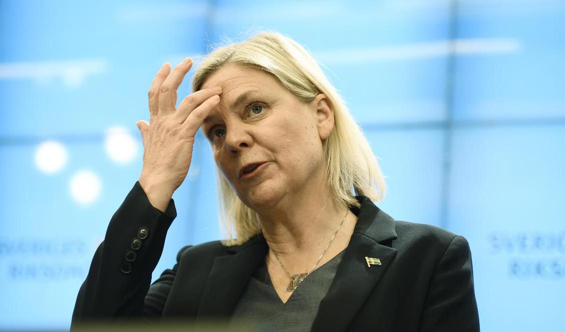 Magdalena Andersson (S) KU-anmäls av SD. Foto: Duygu Getiren / TT