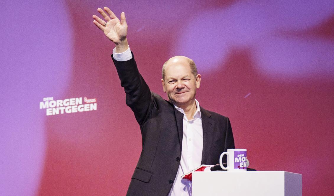 Olaf Scholz. Arkivbild. Foto: Frank Rumpenhorst/DPA/AP/TT