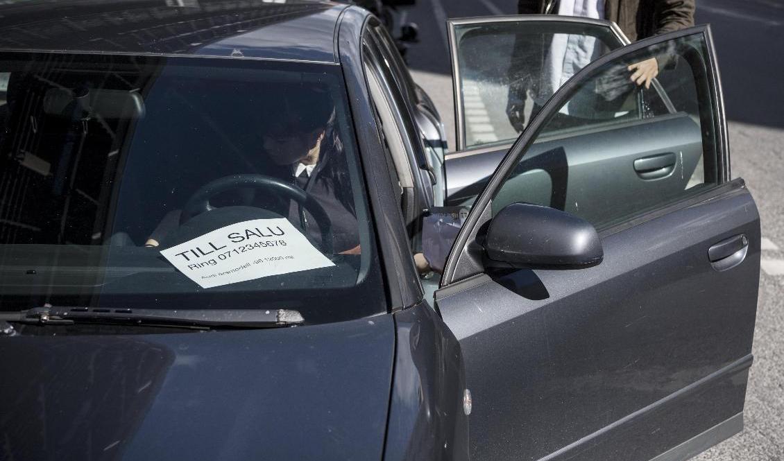 Bu vill så många ha en begagnad bil. Arkivbild. Foto: Vilhelm Stokstad/TT