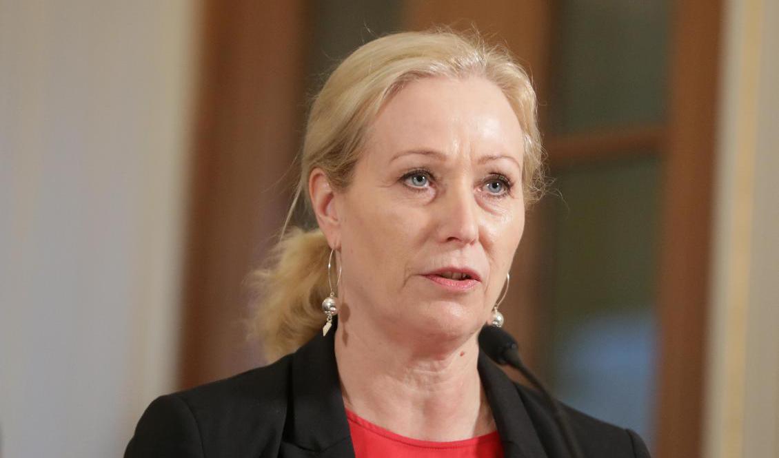 Nya kulturministern Jeanette Gustafsdotter (S) har blivit missförstådd, hävdar hon. Foto: Sören Andersson/TT