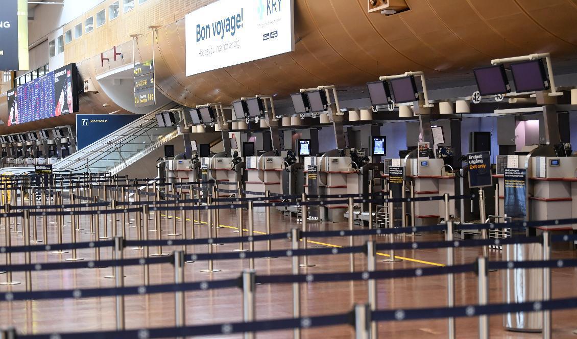 Mannen greps i tullen på Arlanda flygplats. Arkivbild. Foto: Fredrik Sandberg/TT