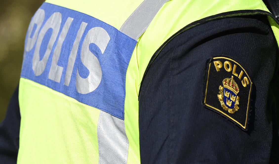 Poliser utsätts för att allt grövre hot, enligt en ny undersökning. Arkivbild. Foto: Johan Nilsson/TT