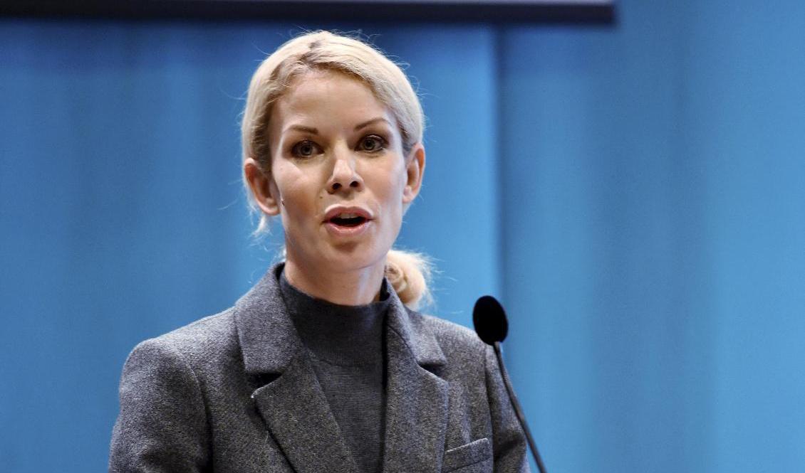 Stockholms finansborgarråd Anna König Jerlmyr (M). Arkivbild. Foto: Duygu Getiren/TT