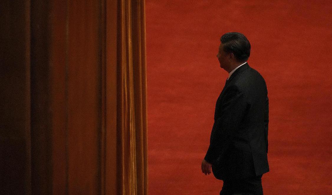 Kinas president Xi Jinping. Arkivbild. Foto: Andy Wong/AP/TT