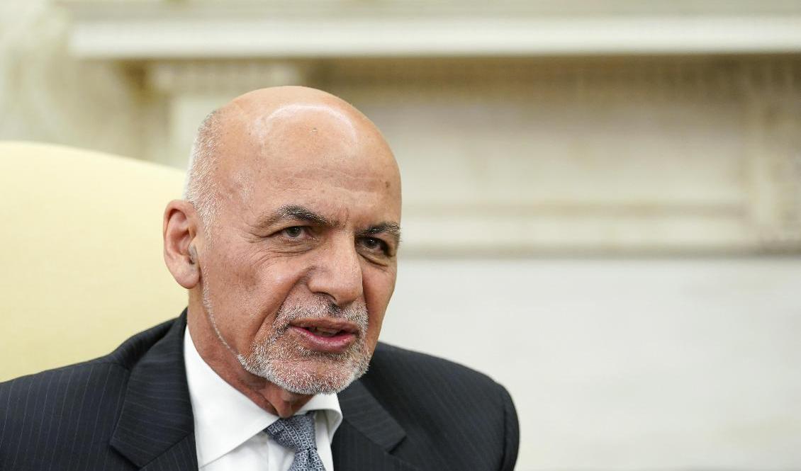 Afghanistans före detta president Ashraf Ghani. Arkivbild.Foto:  Susan Walsh/AP/TT