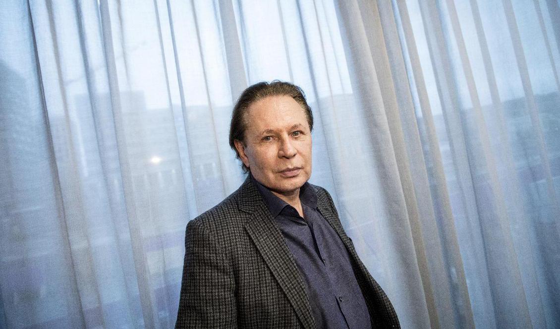 Skådespelaren Reine Brynolfsson läste den klassiska dikten "Nyårsklockan" på Skansen. Arkivbild. Foto: Christine Olsson/TT