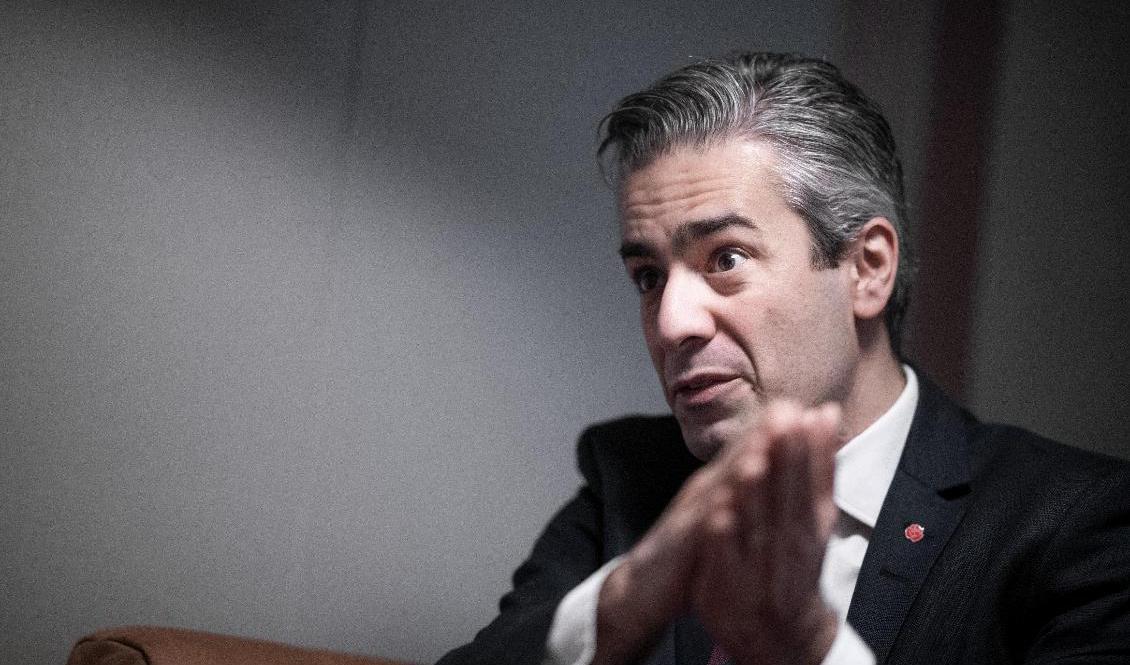 Khashayar Farmanbar (S), energi- och digitaliseringsminister. Arkivbild. Foto: Pontus Lundahl/TT