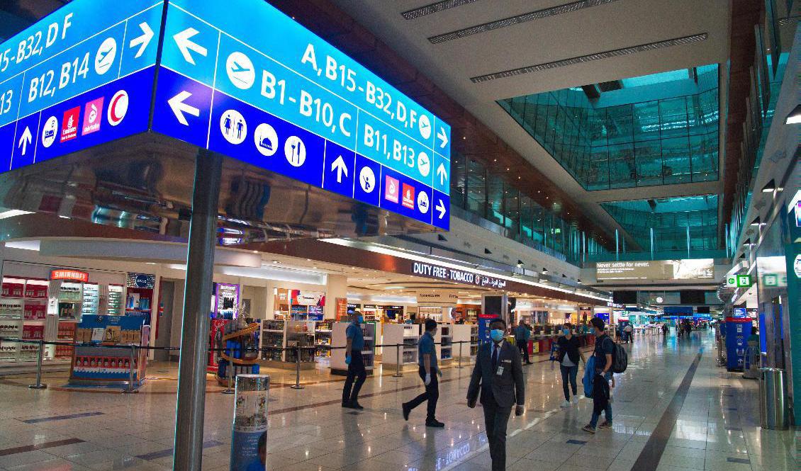 Dubais internationella flygplats. Arkivbild. Foto: Jon Gambrell/AP/TT