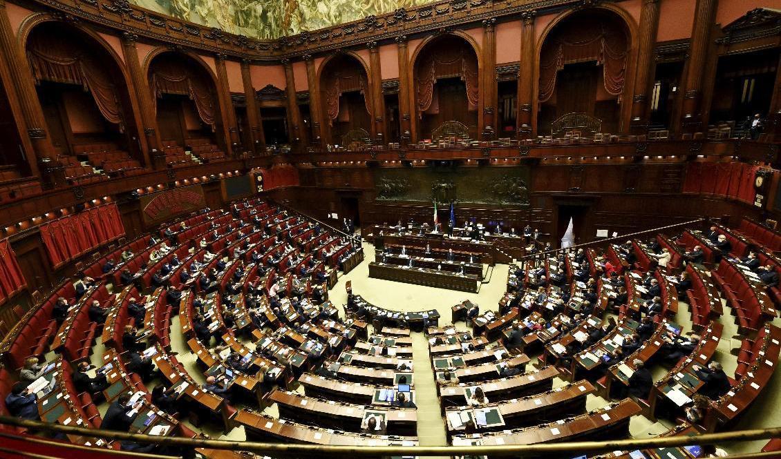 
Det råder stor osäkerhet kring utgången i det italienska presidentvalet, som avgörs genom omröstningar i underhuset. Foto: Arkivbild. AP/TT                                            