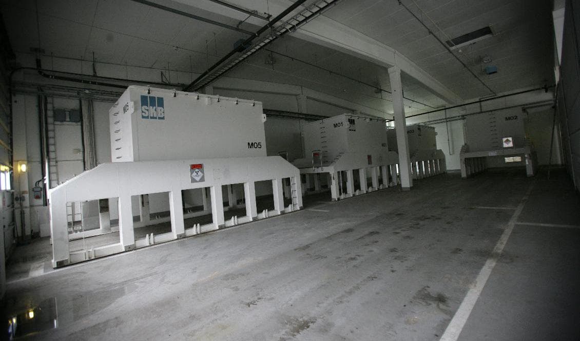 I väntan på ett slutförvar. Arkivbild. Foto: Fredrik Sandberg / TT