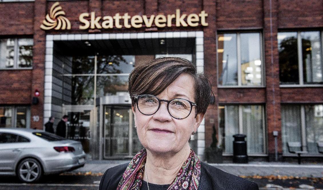 Skatteverkets generaldirektör Katrin Westling Palm. Arkivbild. Foto: Tomas Oneborg/TT