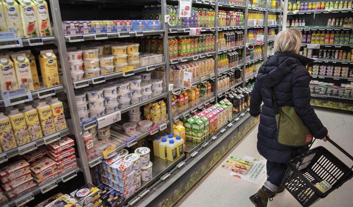 Vi handlade mer under förra året. Arkivbild. Foto: Anders Wiklund/TT