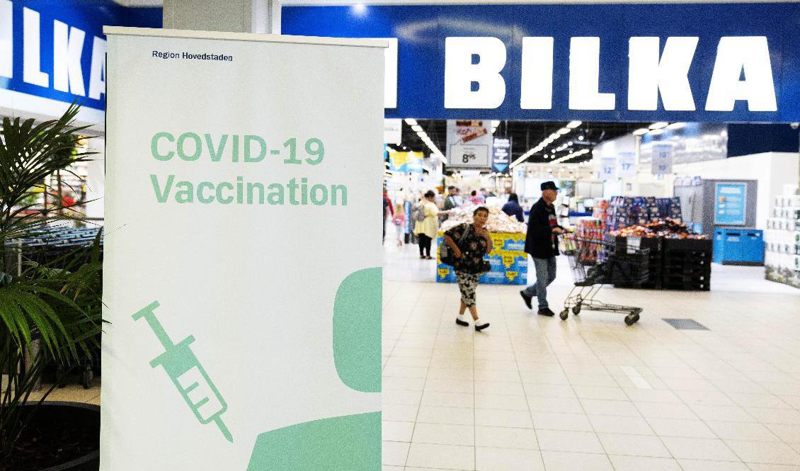 Danmark räknar med att trappa ned sin massvaccinering i vår. Arkivbild. Foto: Claus Bech/Ritzau/AP/TT