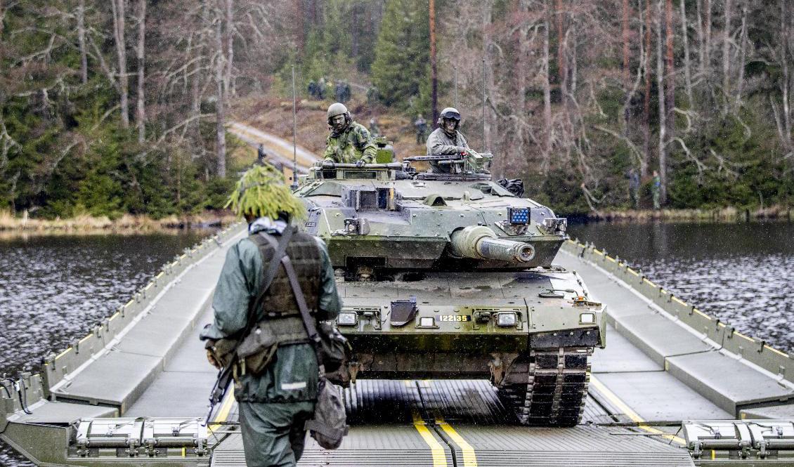 Skulle det svenska försvaret klara en fientlig attack från exempelvis Ryssland? Arkivbild. Foto: Adam Ihse/TT