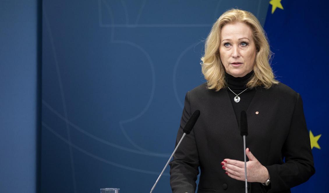 Kulturminister Jeanette Gustafsdotter (S). Foto: Ninni Andersson/Regeringskansliet