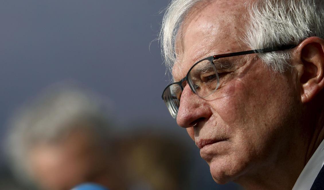 EU:s utrikeschef Josep Borrell samlade både utrikes- och försvarsministrarna i Bryssel under måndagen. Arkivfoto. Foto: Armin Durgut/AP/TT