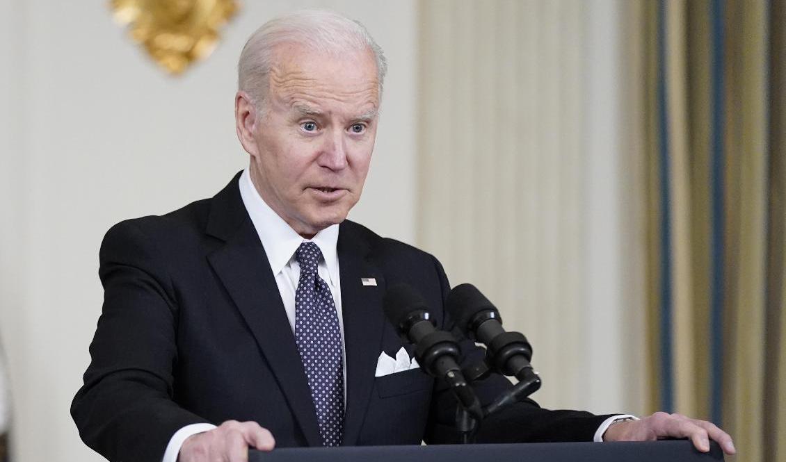 USA:s president Joe Biden. Foto: Patrick Semansky/AP/TT