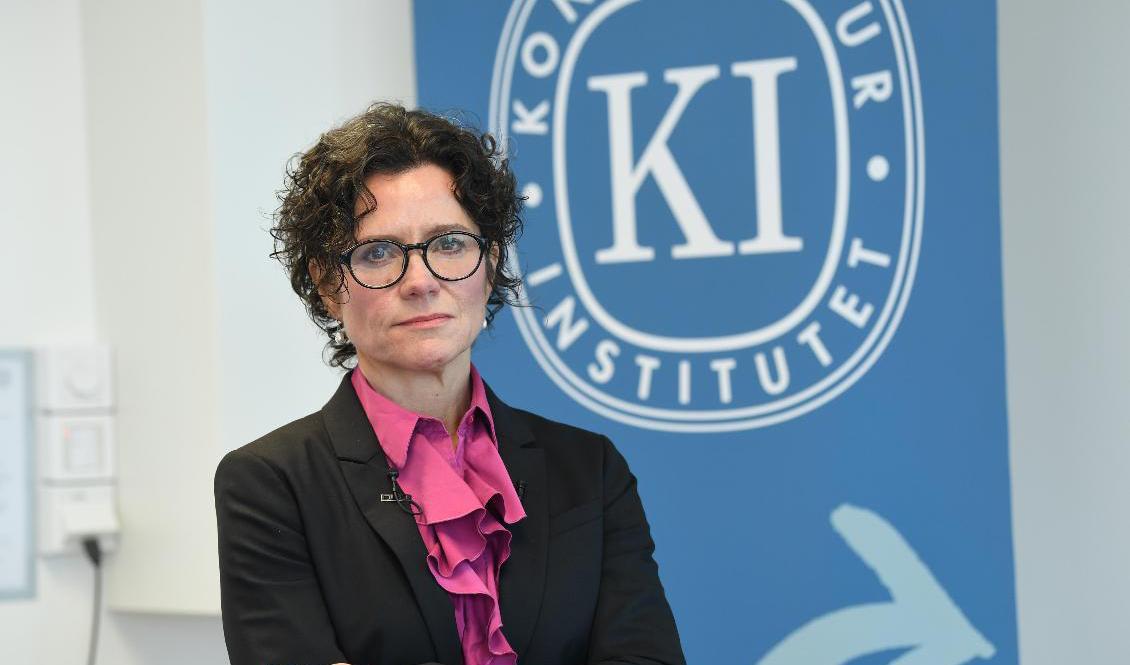 Konjunkturinstitutet, med prognoschef Ylva Hedén Westerdahl, förväntar sig att Riksbanken höjer räntan i september. Arkivbild. Foto: Fredrik Sandberg/TT