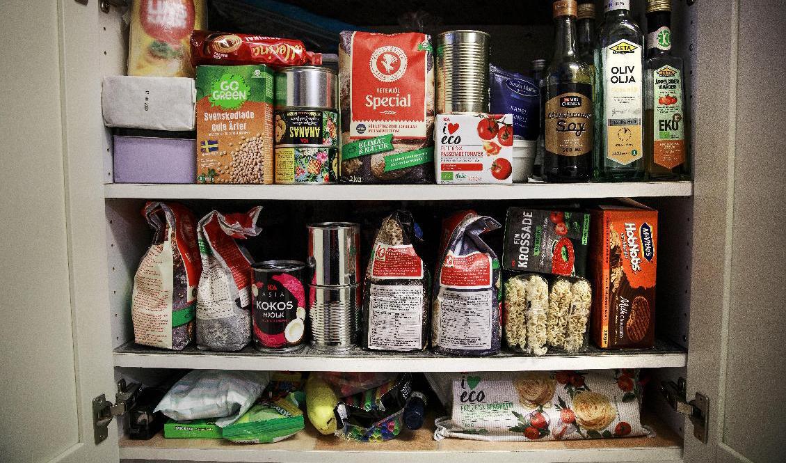 De svenska skafferierna ska förbli fyllda även vid en kris. Foto: Emma-Sofia Olsson/SvD/TT