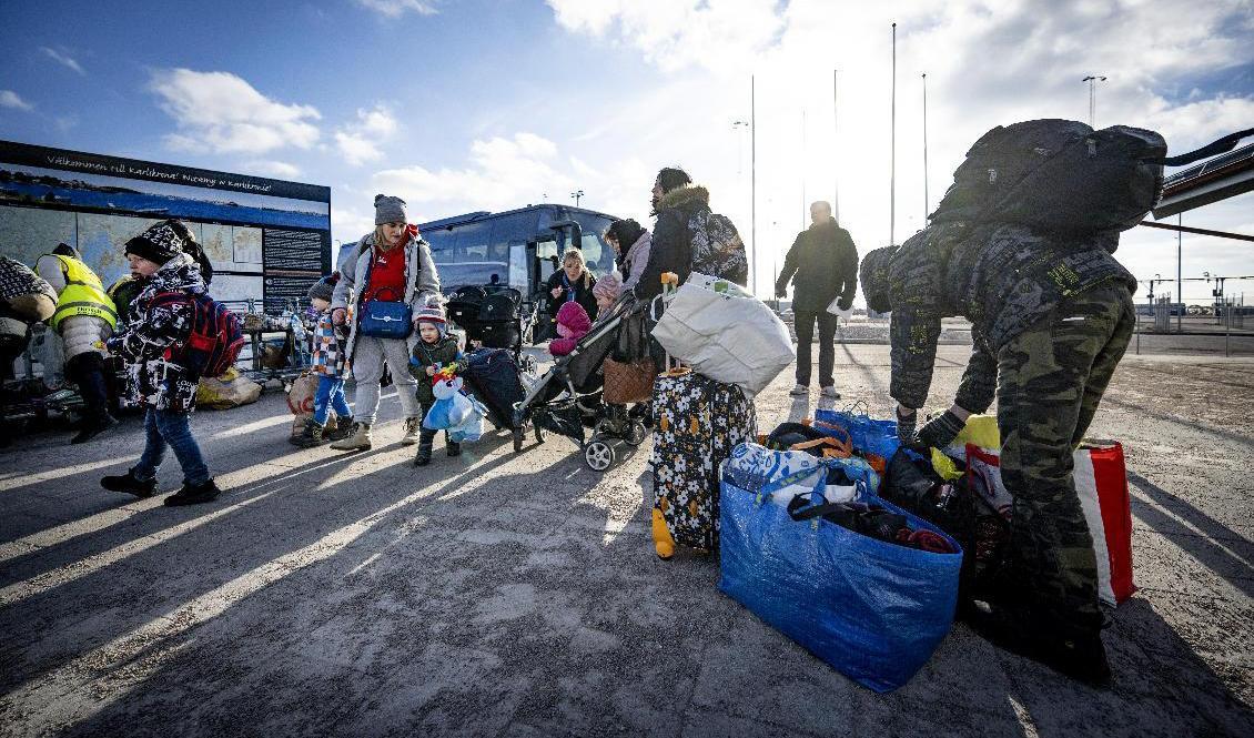 Sveriges kommuner och regioner vill ha besked om ersättning för flyktingar från Ukraina. Arkivbild. Foto: Johan Nilsson/TT