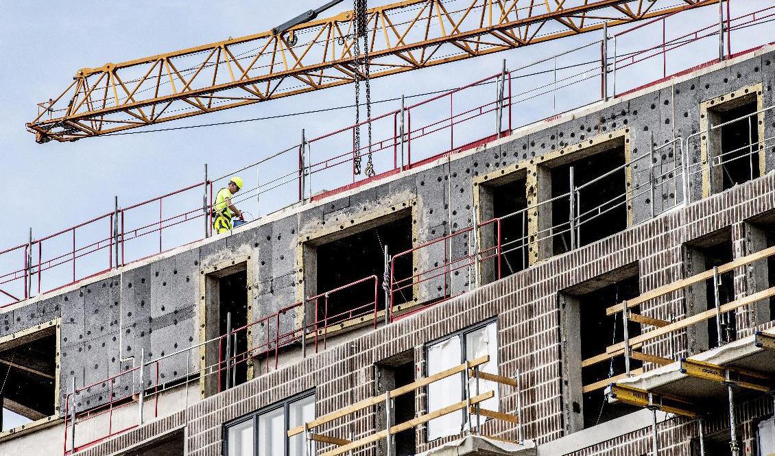 Blir det inget cement så stannar byggbranschen. Arkivbild. Foto: Tomas Oneborg/SvD/TT